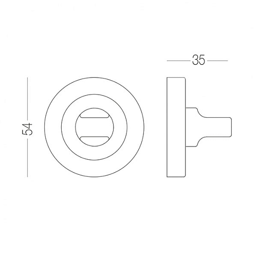 Вороток MVM T2 SN/CP матовий нікель/полірований хром - Фото №4