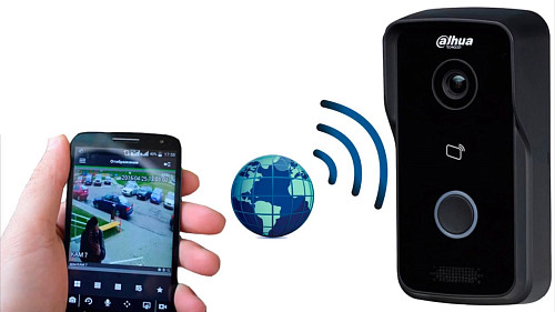 Панель вызова IP DAHUA DH-VTO2111D-WP WiFi - Фото №2