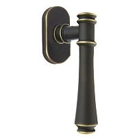 Ручка оконная FADEX Tako DK245 B08 бронза темная