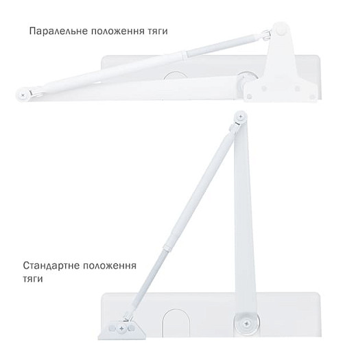 Доводчик RYOBI D-3550 BC/DA UNIV до 100кг FIRE Белый - Фото №5