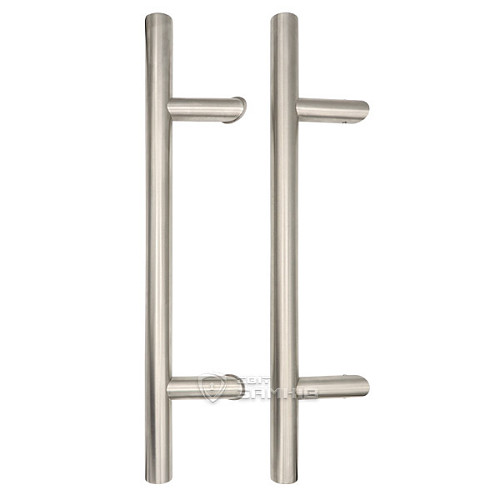 Ручка скоба PROFIT Manyas 1500/1200.45 (комплект) труба 30 нержавіюча сталь матова - Фото №4