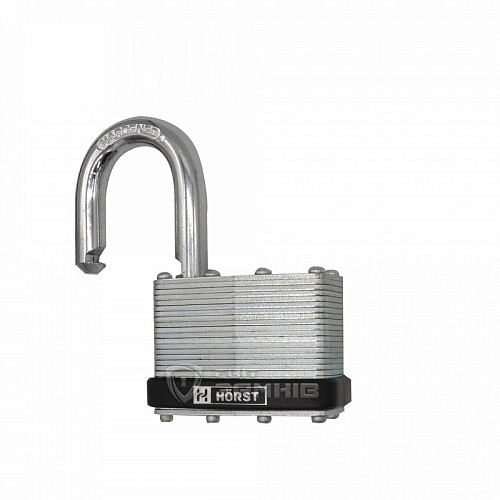 Замок навісний HORST HR-LS-65E (3 ключа) - Фото №2