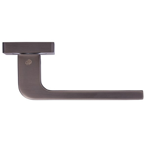 Ручки на розеті GAVROCHE Californium AL-A1 MBN/CP графіт/хром - Фото №3