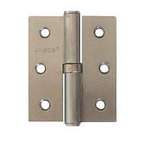 Петля APECS Steel 75*62 мм - NIS шлифованный никель R правая