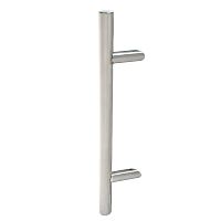 Ручка скоба ABELIX Aspen L: 400mm X: 200-45° 30mm SS нерж. сталь (половинка)