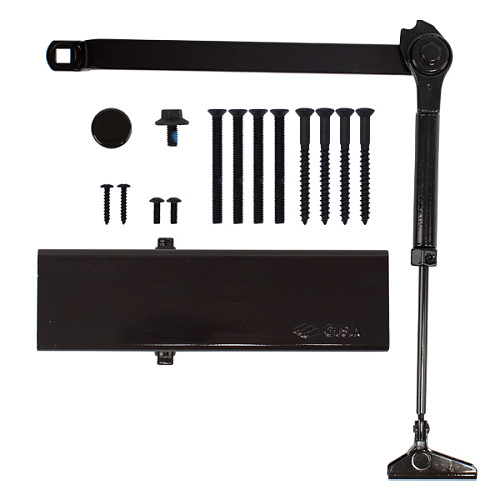 Дотягувач CISA C1611.03.0.88 Professional Plus2 BC STD HO з фіксацією до 80 кг коричневий - Фото №6