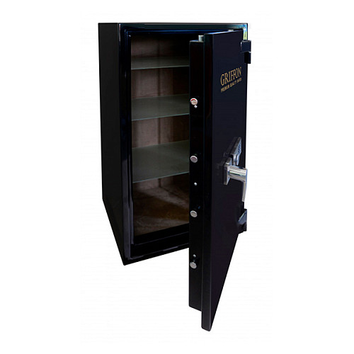 Сейф взломостойкий GRIFFON CLE III.125.E COMBI GLOSS BLACK - Фото №2