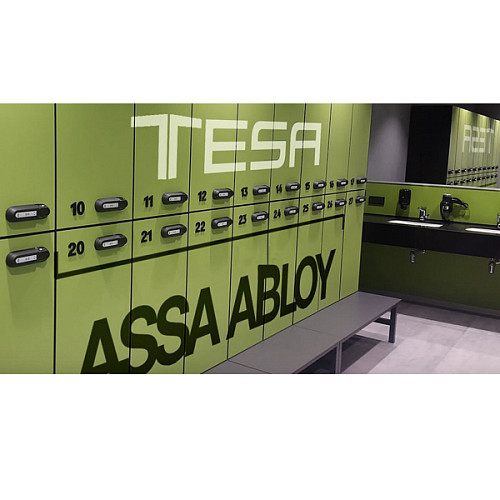 Мебельный замок TESA Code 1000 Univ электронный кодовый серый - Фото №12