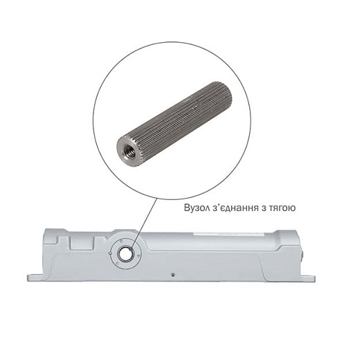 Дотягувач ABLOY DC247 RP BC EN5-7 без тяги до 160кг FIRE Коричневий - Фото №6