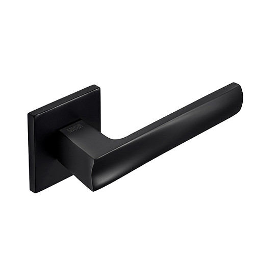 Ручки на розеті MVM/Linde A-2010 (T20-E20) тонка розета BLACK чорний - Фото №3