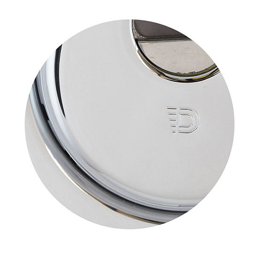 Протектор DISEC SFERIK BDS16 25 мм + накладка DISEC КТ038 хром полірований  - Фото №4