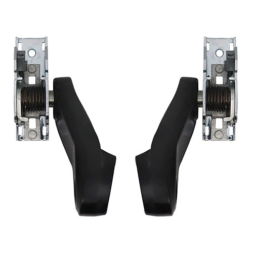 Комплект антипаніки врізний CISA Fast Push 59607.10 для протипожежних дверей червоний-чорний - Фото №8