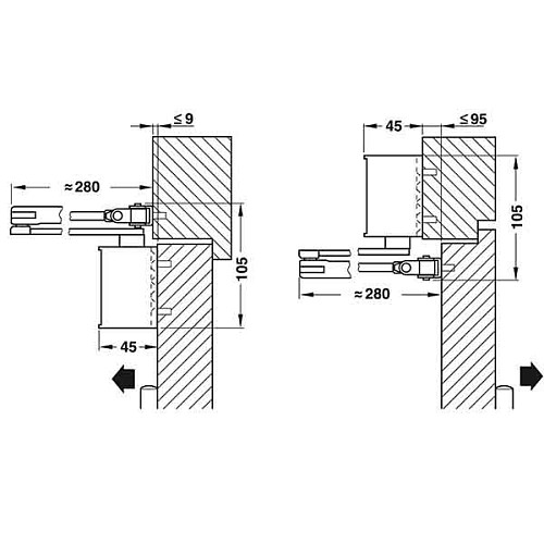 Дотягувач DORMA TS71 EN3/4 стандартна тяга до 80кг FIRE Білий - Фото №4