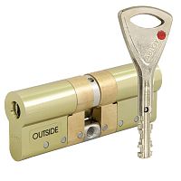Цилиндр ABLOY Protec2 77 (36*41) латунь полированная