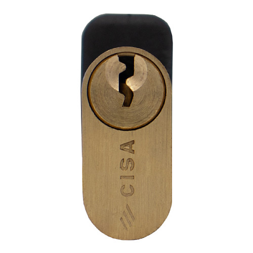 Циліндр CISA Oval 08230 56T (28*28T) овальний для електромех. замків - Фото №3