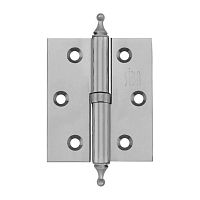Петля SIBA 75*62 мм R SN правая с декором матовый никель