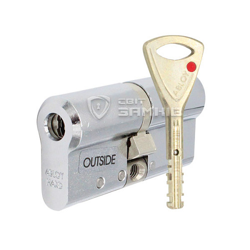 Циліндр ABLOY Protec2 98 (62H*36) (H - гартована сторона) хром полірований - Фото №1