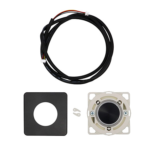 Умная кнопка-контроллер CISA BUTTON 065C4.53.0.A5 для замков DOMO квадратная черная - Фото №3