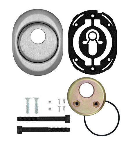 Протектор DISEC CONTRO CD2100 30 / 40мм нержавеющая сталь матовая - Фото №4