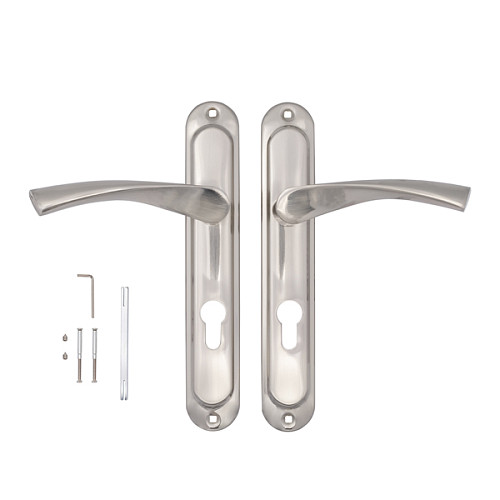 Ручки на планці KEDR 72.323-AL 72 мм (планка 37мм) S сатин - Фото №2