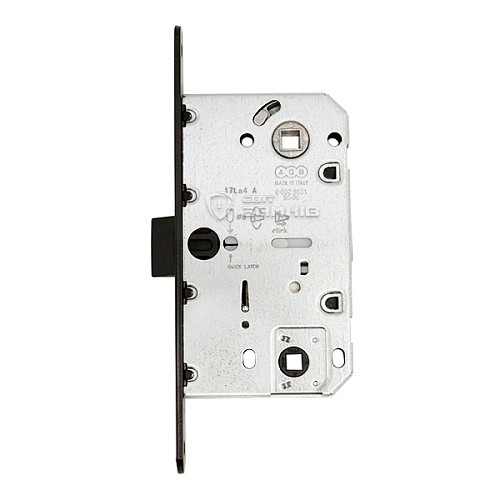 Механізм замка AGB Mediana Evolution WC (BS50*96мм) чорний - Фото №3