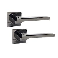 Ручки на розетте KEDR R06.120-AL black nickel черный никель