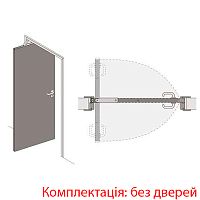 Раздвижная система Ergon Living T.E. длина 2,2 м на 1 полотно шириной 81,5 см до 70 кг серебряная