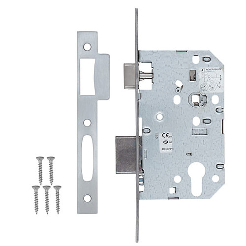 Механізм замка VACHETTE D455 (BS60*72мм) матовий хром - Фото №6