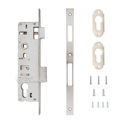 Механізм замка KALE 192 P-35 (16 mm) (BS35*92мм) хром - Фото №4