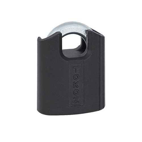 Замок для велосипеда TOKOZ Moto Pluto 50 Black з ланцюгом 200см 3 ключа - Фото №2