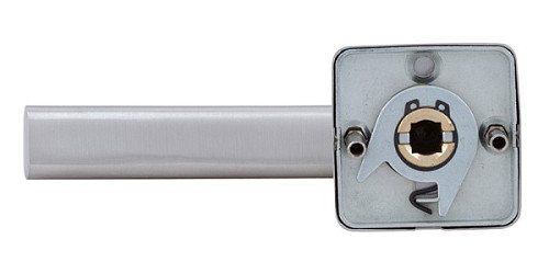 Ручки на розетте ROSTEX Marsia H50 нержавеющая сталь матовая - Фото №2