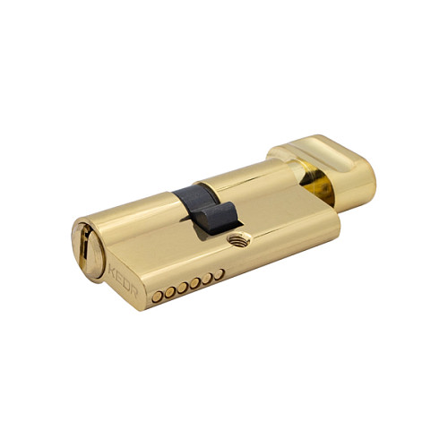 Цилиндр KEDR Brass 80T (45*35T) ZCG полированная латунь - Фото №3