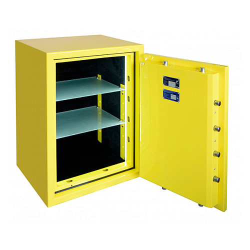 Сейф взломостойкий GRIFFON CLE III.80.E COMBI GLOSS YELLOW - Фото №3