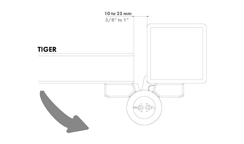 Доводчик-петля для калитки LOCINOX Tiger серый - Фото №8