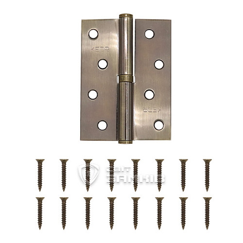 Завіс KEDR 100*75 R AB правий бронза - Фото №2