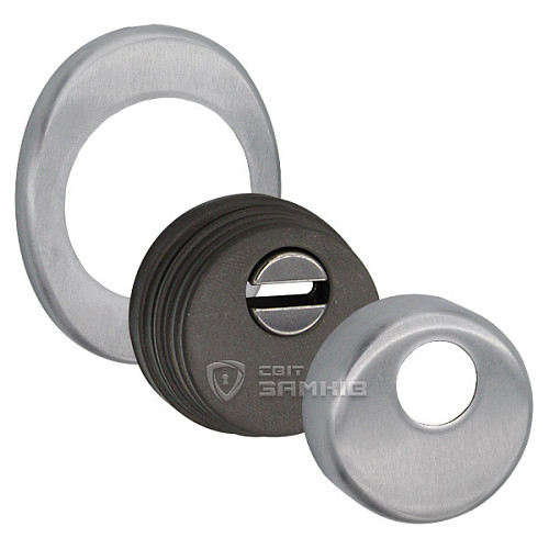 Протектор AZZI FAUSTO F23 Antitubo Widia 25 мм 85х70 матовий хром  - Фото №2