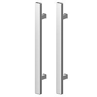 Ручки скобы WALA Q10 1800/1500.90 (комплект) труба 40*20 нержавеющая сталь М304