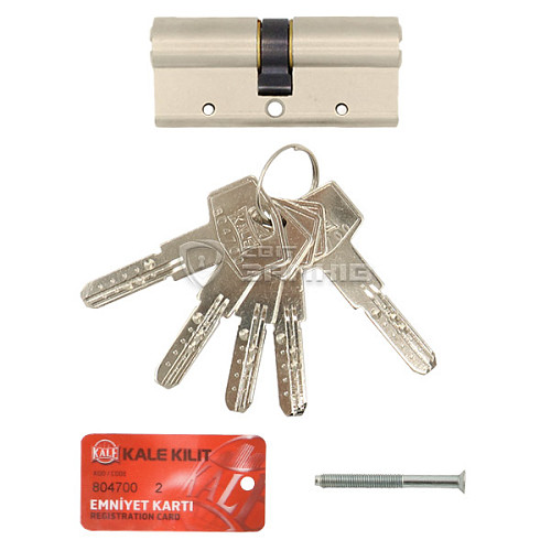 Цилиндр KALE 164DBNE 62 (31*31) SN ст.плас. - Фото №4