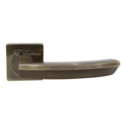 Ручки на розеті KEDR R06.593-AL AB бронза - Фото №3