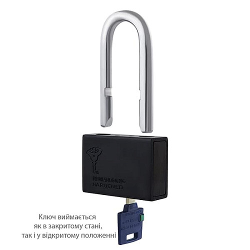Замок навісний MUL-T-LOCK M13/C2 Interactive+ довга дужка (2 ключа) - Фото №2