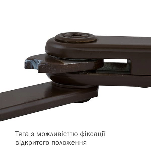 Тяга ABLOY DC191 стандартна з фіксацією Коричневий - Фото №6