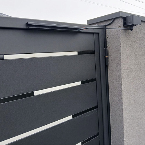 Дотягувач для хвіртки CISA C1310.11.2.97 пружинний до 55кг правий сірий - Фото №11