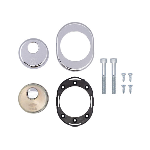 Протектор врізний CISA 06490.00.0.18 хром полірований - Фото №4