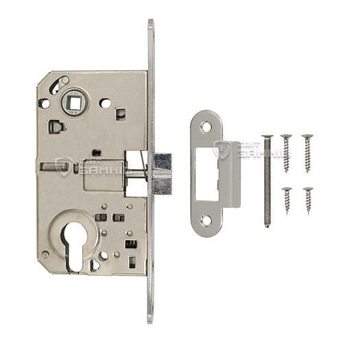 Механизм замка GAVROCHE GR85 PZ (BS50*85мм) метал.язичок CP хром - Фото №4