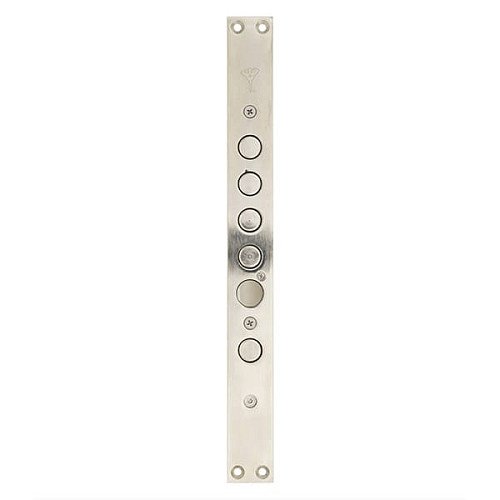 Механізм замка MUL-T-LOCK CEM30328 Двосистемний (BS65*85мм) хром полірований  без зв.планки - Фото №5