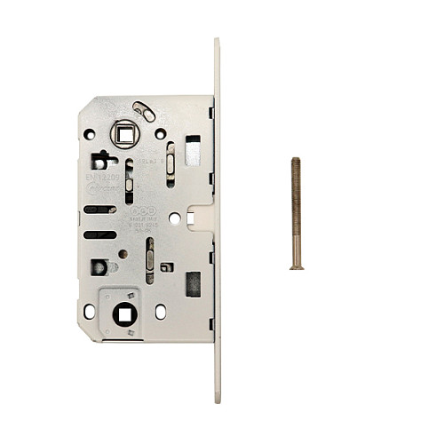 Механізм замка AGB Mediana Polaris WC магніт (BS50*96мм) білий - Фото №4