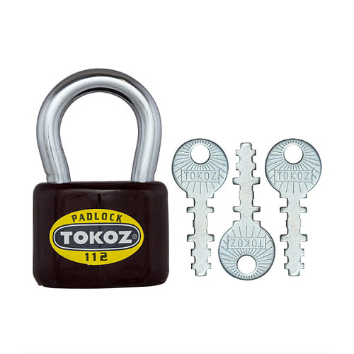 Замок навісний TOKOZ 112/50 (3 ключа) - Фото №4