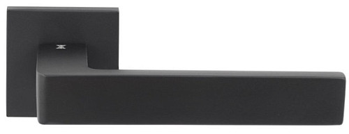 Ручки на розетте FIMET Ice 168 (211B) NM матовый черный - Фото №2