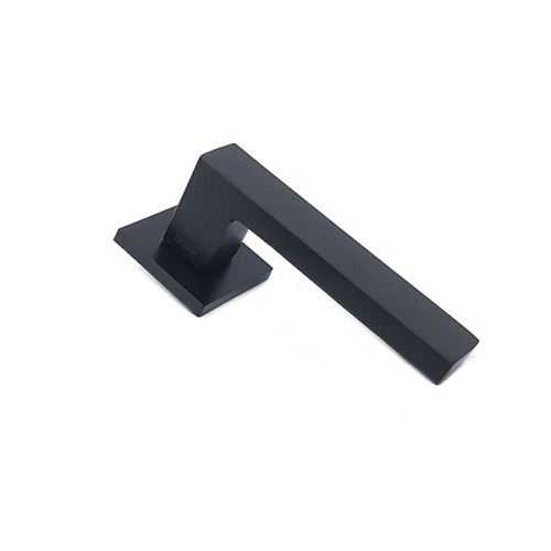 Ручки на розеті KEDR ULTRA R21.210 MBP матовий чорний - Фото №4