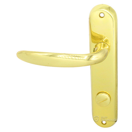 Ручки на планці Rita 72 WC OLV золото - Фото №3